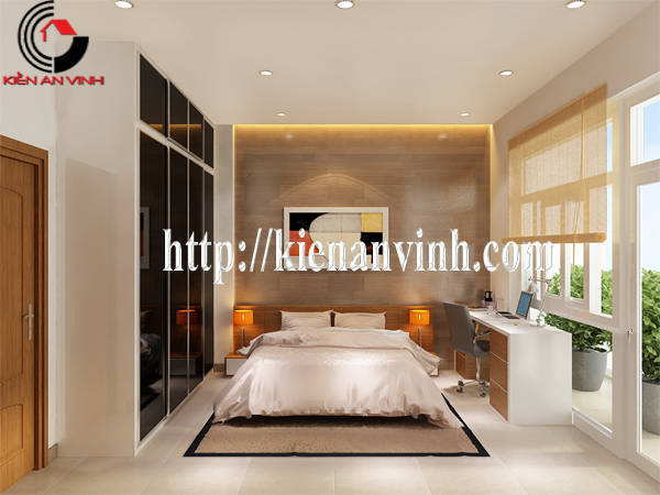 thiết kế nhà ống 3 tầng phòng ngủ