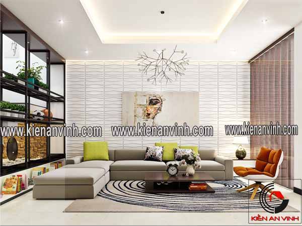 Thiết kế kiến trúc nhà phố diện tích 5mx27m
